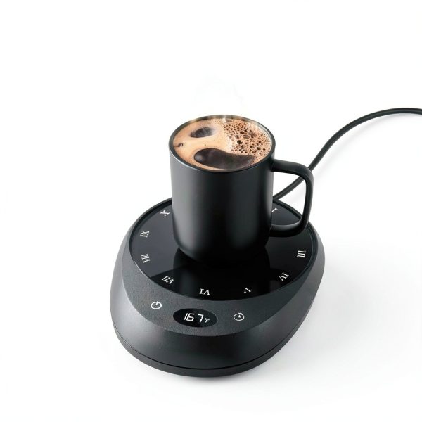MEION Coffee Mug Warmer 4 Heat Settings Auto Shut Off-3