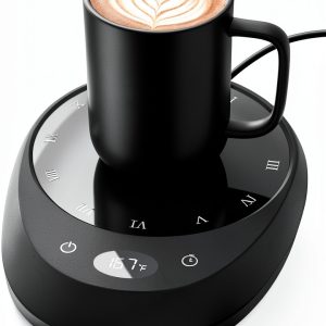 MEION Coffee Mug Warmer 4 Heat Settings Auto Shut Off-0