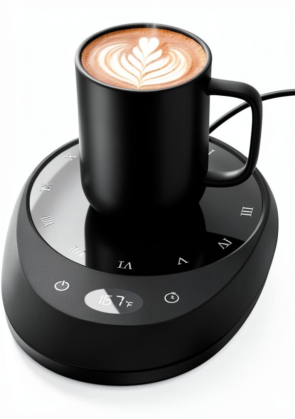 MEION Coffee Mug Warmer 4 Heat Settings Auto Shut Off-0