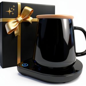 YEEWELL Coffee Mug Warmer Adjustable Temperature Desk Heater-0