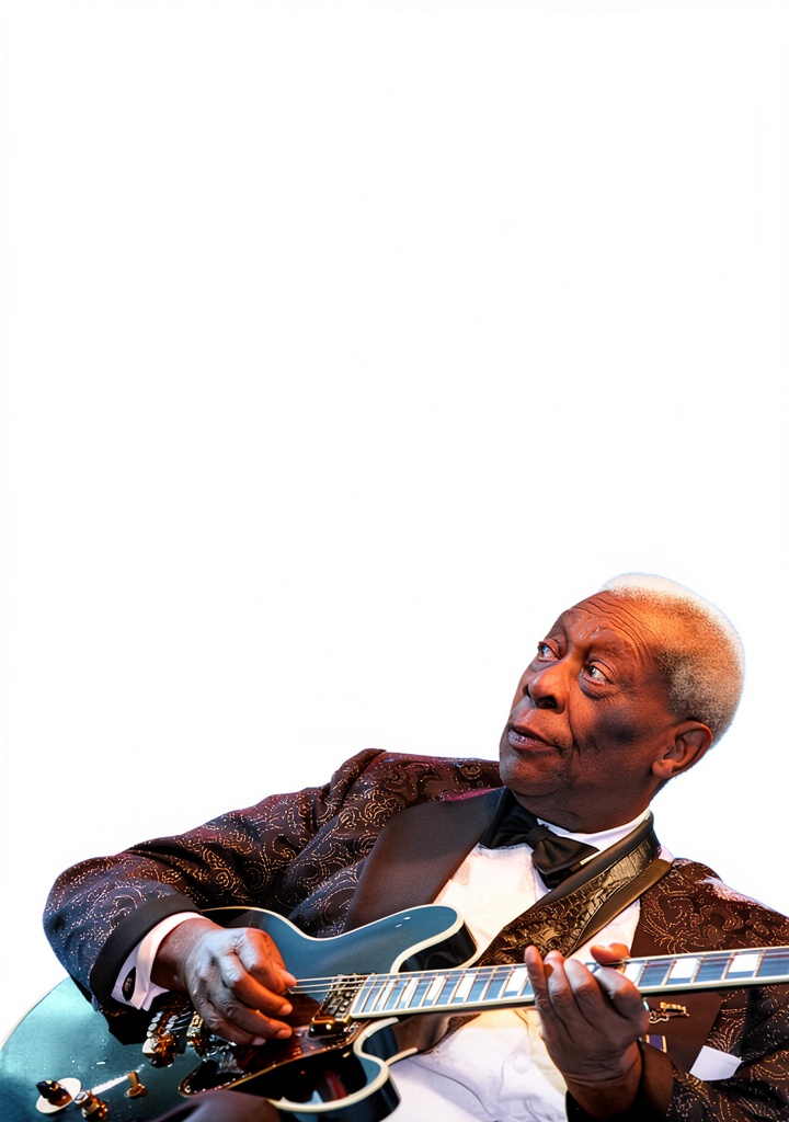 'Reading the Blues Music Interview Book on a Kindle device'