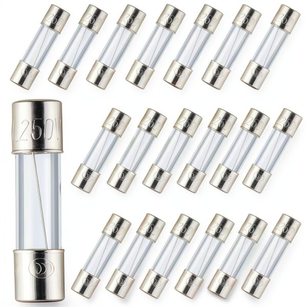 BOJACK 20 Pcs High Quality Fast-blow Glass Fuses 5x20mm 4A-0