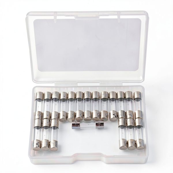 BOJACK 20 Pack Slow‑blow Glass Fuse 1A 250V for Electronics-1