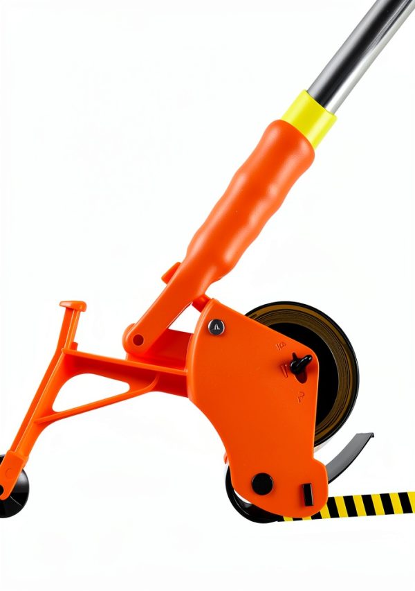 Floor Tape Applicator isasaka Hand Push Tape Marking Tool - Orange-0