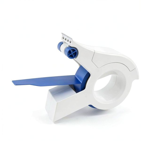 Portable Painter's Tape Applicator iayokocc with Rounded Grip – White-8