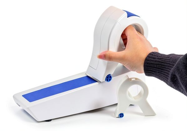 Masking Paint Tape Dispenser, Portable Applicator for Painting Trim, with Round Handle, Easy and Accurate Tape Application, Compact Design for On The Go Usage, Plastic Material-3