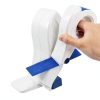 Portable Painter's Tape Applicator iayokocc with Rounded Grip – White-6