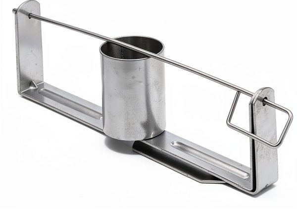 Drywall Tape Dispenser, Heavy-Duty Iron Tape Holder Reel with Belt Clip for Paper Tape, Large Capacity Metal Roll Holder for Drywall Tool Corner Beading-2