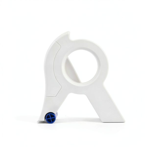 Portable Painter's Tape Applicator iayokocc with Rounded Grip – White-3
