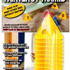 Painter's Pyramid Stands, Yellow (KM1257)-0