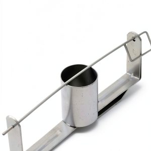 Drywall Tape Dispenser, Heavy-Duty Iron Tape Holder Reel with Belt Clip for Paper Tape, Large Capacity Metal Roll Holder for Drywall Tool Corner Beading-0