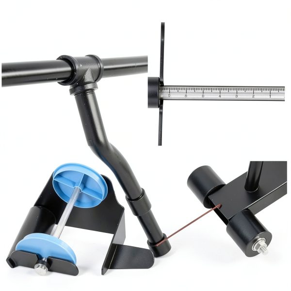 Floor Tape Applicators, Floor Tape Marking Machine, Wall Lane Marking Applicators for Floor Marking, Decoration Protection and Laying, Black-3