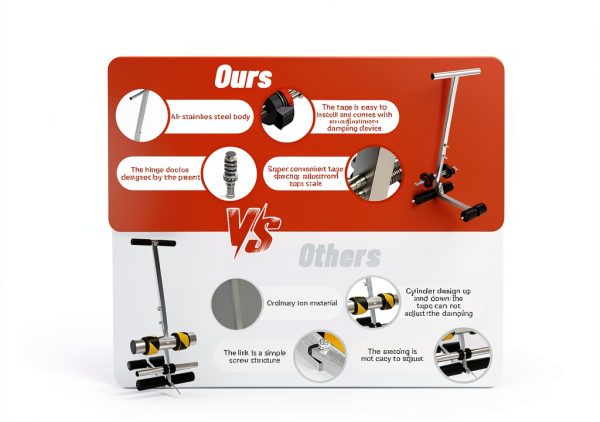 Floor Tape Applicator Court Line Tape Machine Paint Tape Applicator Can Be Used for Floor Markings Such As Tiles Concrete Asphalt etc You Can Draw The Iines and Circles You Want-3