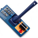 Paint Splatter Guard 9in LINZER PRODUCTS Threaded Grip Blue-0