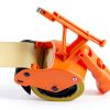 Heavy-Duty Floor Tape Applicator - Manual Push Tape Marking Tool for Driveway, Warehouse, Aisle & Sports Courts | Non-Slip Grip, Adjustable Pressure, Reusable Tape Roller (Includes 3 Refill Rolls)-3