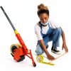 Heavy-Duty Floor Tape Applicator - Manual Push Tape Marking Tool for Driveway, Warehouse, Aisle & Sports Courts | Non-Slip Grip, Adjustable Pressure, Reusable Tape Roller (Includes 3 Refill Rolls)-2