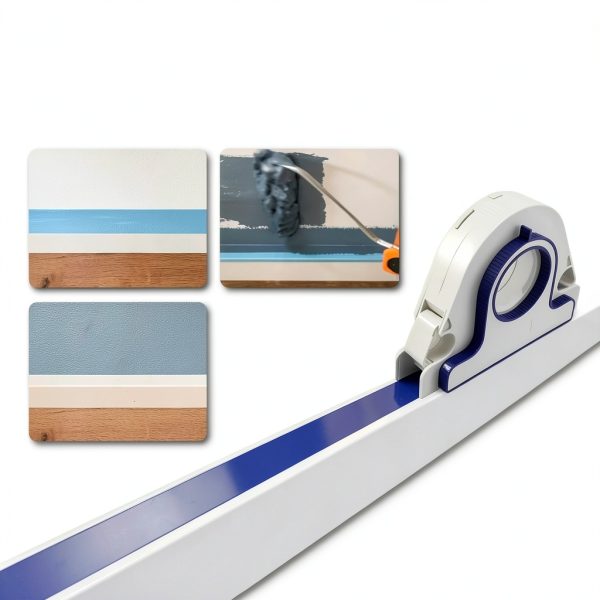 Painters Tape Applicator, Masking Tape Dispenser for Trim Tool with 1mm Spacing for Window Wall Floor Door Frame Painting-3