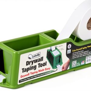 Buddy Tools TapeBuddy Drywall Taping Tool - Green HDPE Banjo Dispenser-0