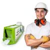 Buddy Tools TapeBuddy Drywall Taping Tool - Green HDPE Banjo Dispenser-6
