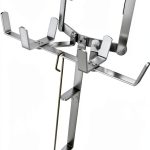 Aluminum Drywall Mud Pan Holder with Tape Spool, IRONDIY Hands-Free-0