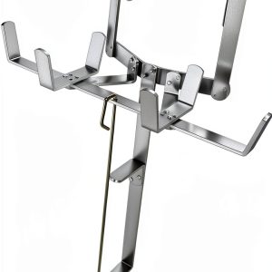 Aluminum Drywall Mud Pan Holder with Tape Spool, IRONDIY Hands-Free-0